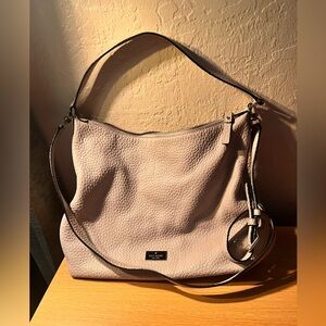 *rare* Kate Spade violet crossbody with stripe interior